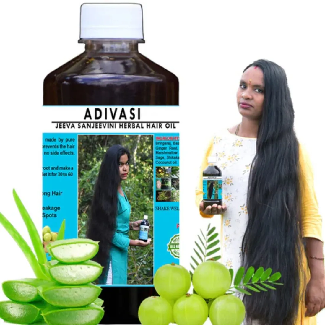 Adivasi Jeeva Sanjeevini Herbal Hair Growth oil - Ayurvedic Hair Growth oil - Image 7