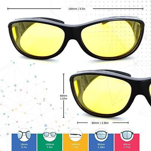 ProVision Anti Reflective Glasses( Day & Night Vision) - Image 4