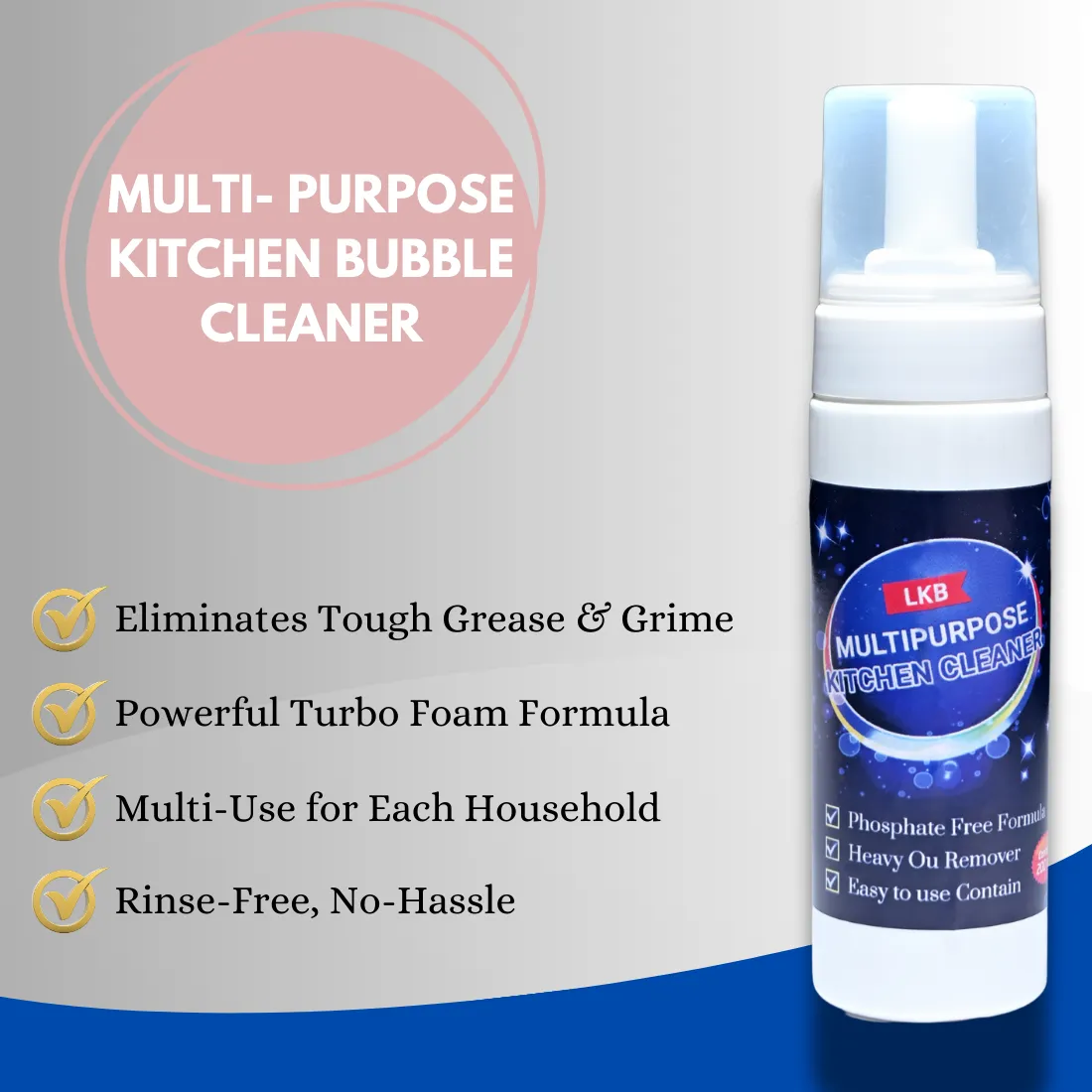 MULTI- PURPOSE KITCHEN BUBBLE CLEANER (Buy 1 Get 1 Free) - Image 11
