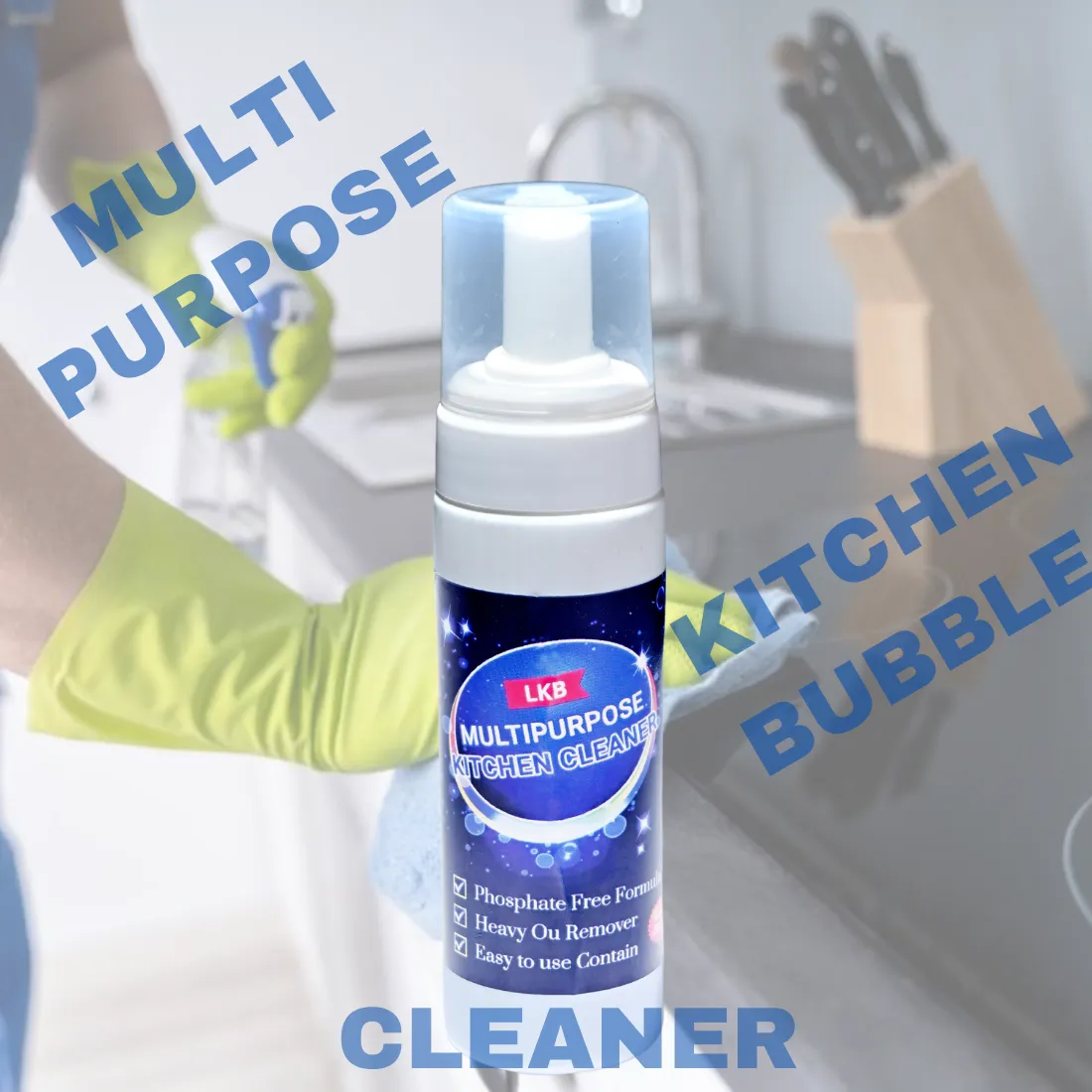 MULTI- PURPOSE KITCHEN BUBBLE CLEANER (Buy 1 Get 1 Free) - Image 12