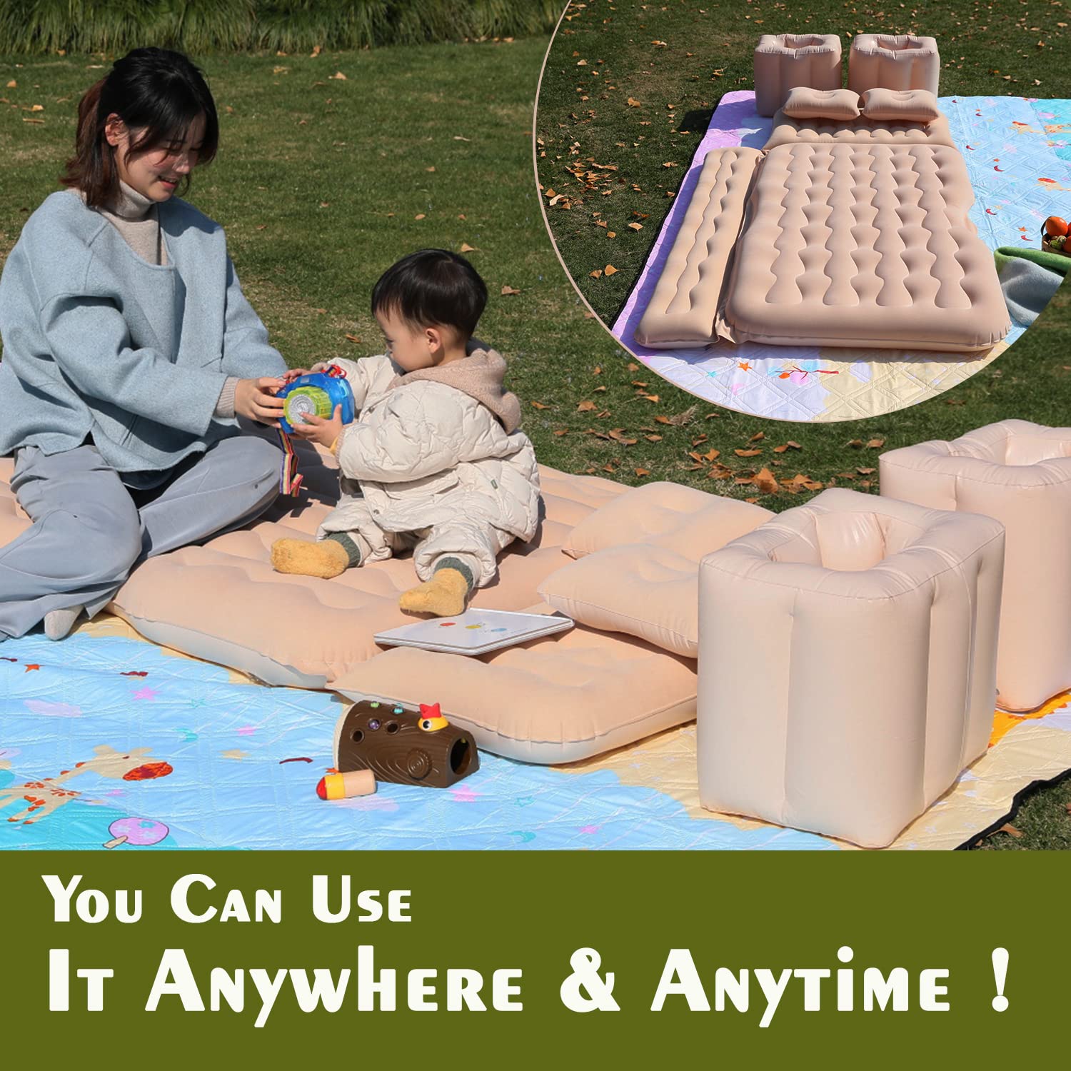 Multifunctional Inflatable Car Bed Mattress - Image 4